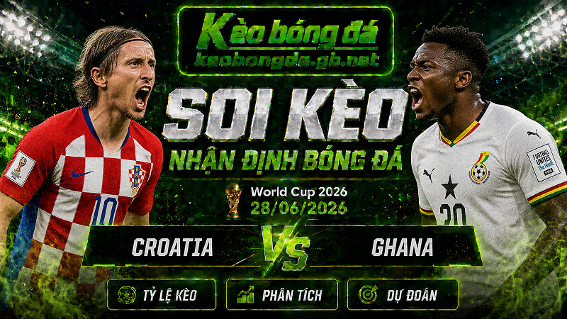 Đội hình dự kiến trước trận Croatia và Ghana Đội hình dự kiến trước trận Croatia và Ghana